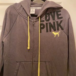 VS pink hoodie